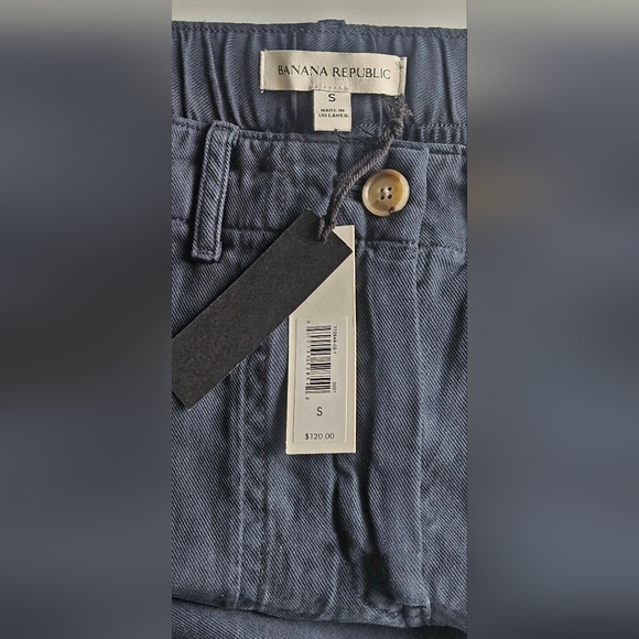 Banana Republic Wide Leg Soma Navy Size Small - Picture 10 of 13